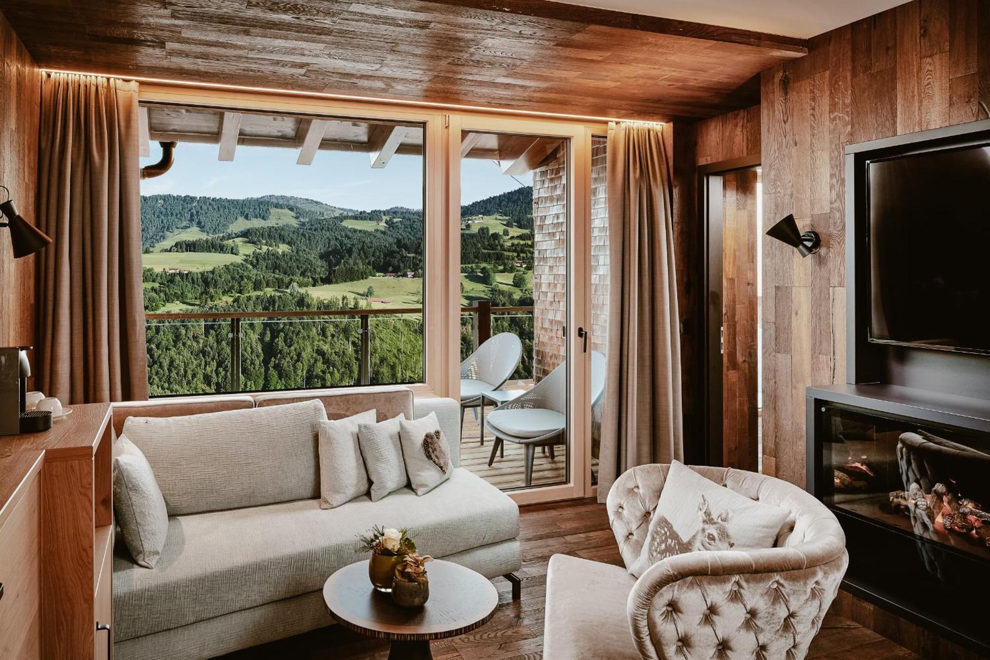 Bergkristall - Mein Resort Im Allgaeu Oberstaufen Bilik gambar